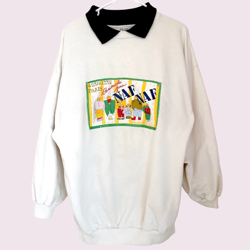 Vintage Naf Naf sweatshirt